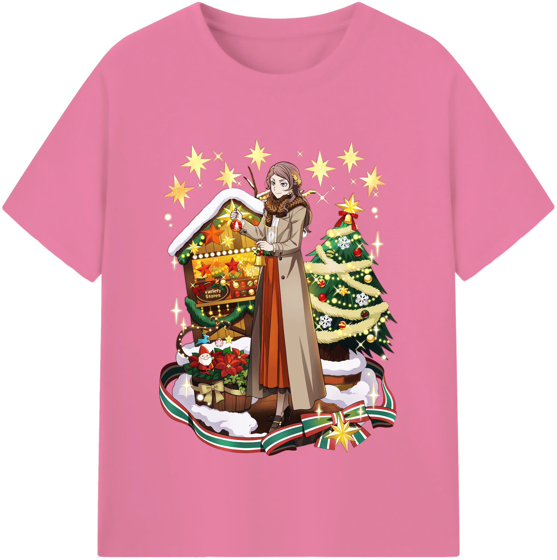 （画像用） 文豪ストレイドッグス Bungo Stray Dogs 綿100％半袖Tシャツ（フロントプリント）